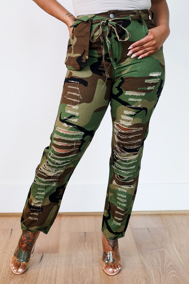 Camo Print Pant