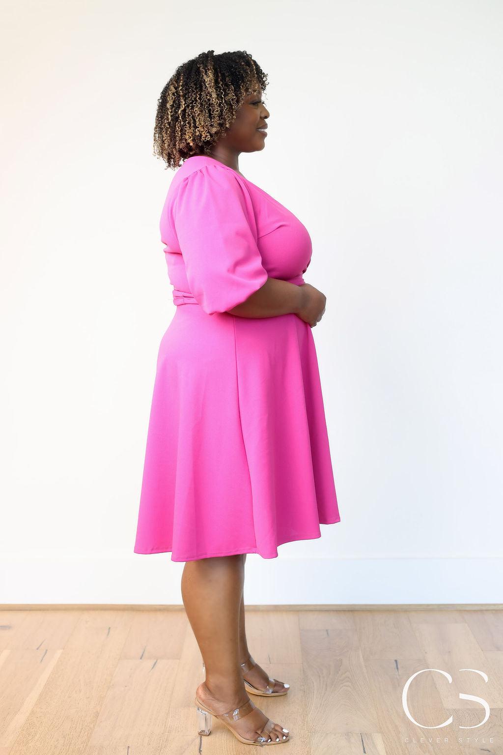 Forever Magenta Spring Dress