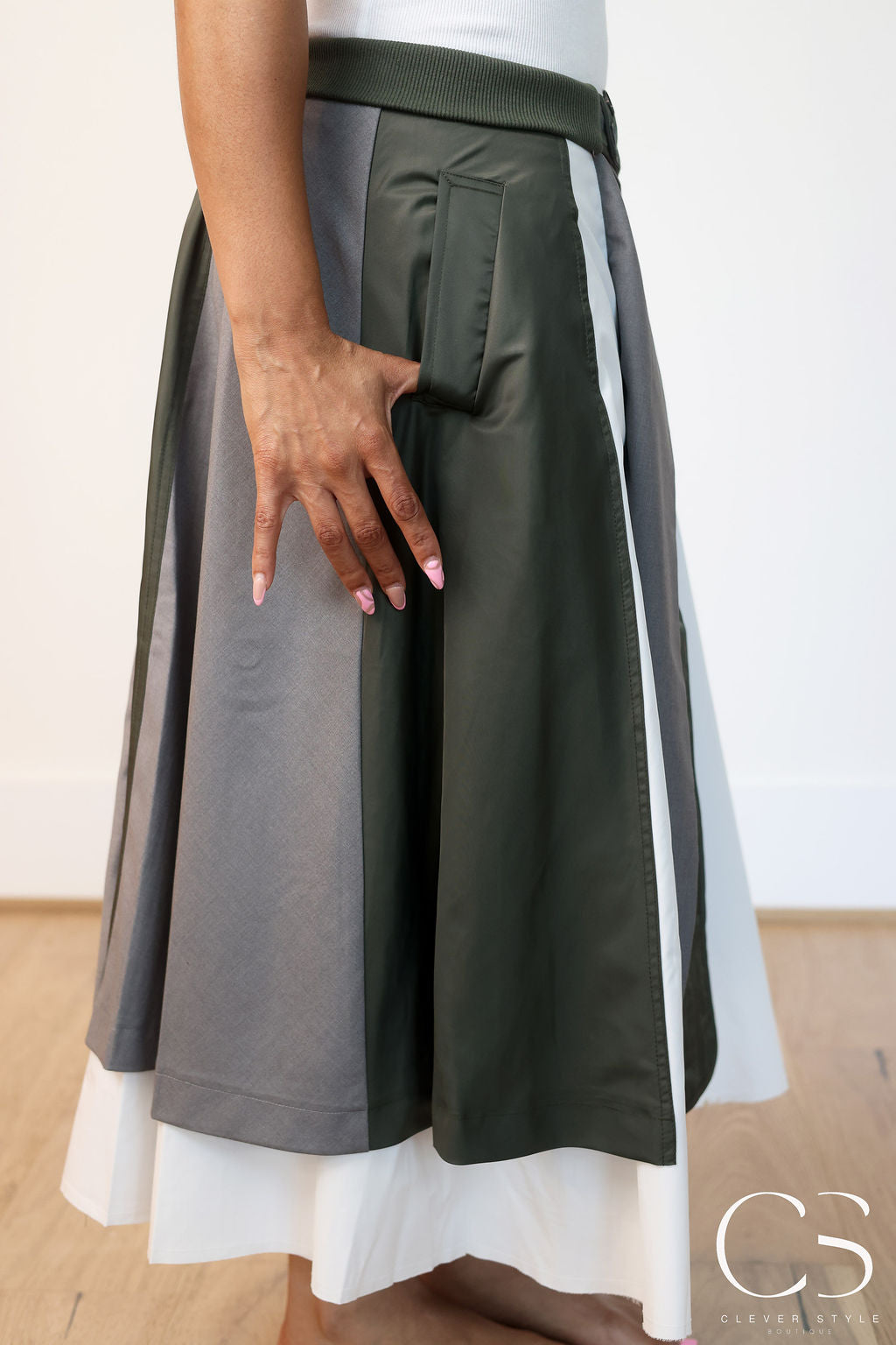 Couture Panel Skirt